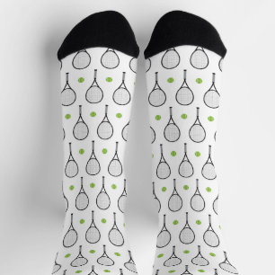 Chaussette Motif de balle de tennis