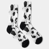 Chaussette Motif de balles de football (Droite)