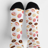 Chaussette Motif de beigne douce (Haut)