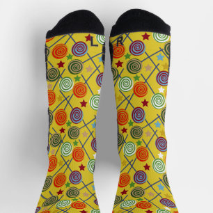Chaussette Motif de bonbons motif Lollies lollipop 30 Not