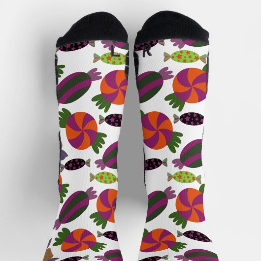 Chaussette Motif de bonbons | motif Lollies | lollipop 51 Thr (Haut)