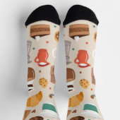 Chaussette Motif de café (Haut)