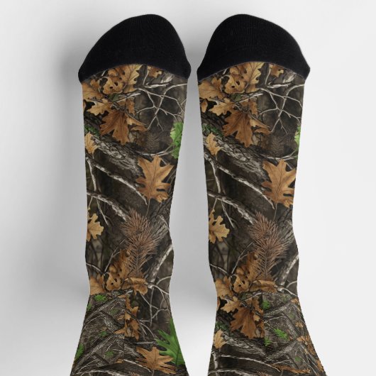 Chaussette Motif de camouflage de chasse (Haut)