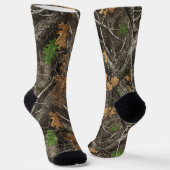 Chaussette Motif de camouflage de chasse (Angulaire)