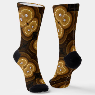 Chaussette Motif de carrelage géométrique California Capitol