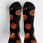 Chaussette Motif de citrouille (Haut)