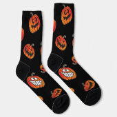 Chaussette Motif de citrouille (Droite)