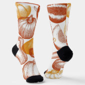 Chaussette Motif de citrouille (Angulaire)