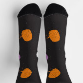 Chaussette Motif de citrouille (Haut)