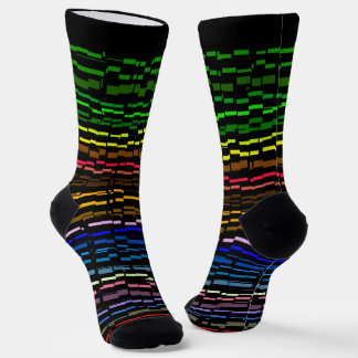 Chaussette Motif de COOL multicouleur