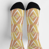 Chaussette Motif de couleurs d'automne cool (Haut)