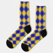 Chaussette motif de drapeau de Bosnie (Gauche)