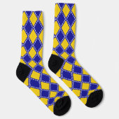 Chaussette motif de drapeau de Bosnie (Droite)