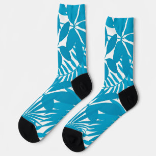 Chaussette Motif de feuilles