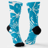 Chaussette Motif de feuilles (Angulaire)