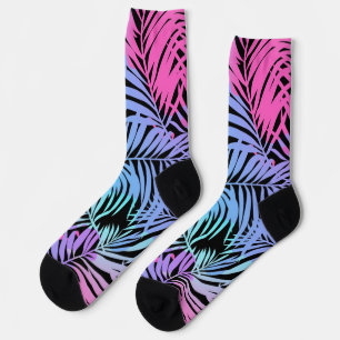 Chaussette Motif de feuilles