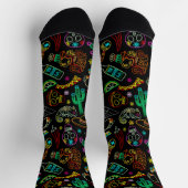 Chaussette Motif de Fiesta du Mexique (Haut)