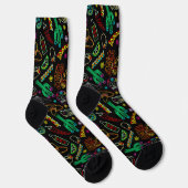 Chaussette Motif de Fiesta du Mexique (Droite)