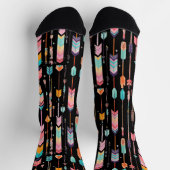 Chaussette Motif de flèche multicolore Thunder_Cove (Haut)