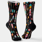 Chaussette Motif de flèche multicolore Thunder_Cove (Angulaire)