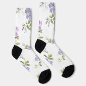 Chaussette Motif de fleurs (Droite)