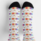Chaussette Motif de fleurs (Haut)