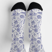 Chaussette Motif de fleurs (Haut)
