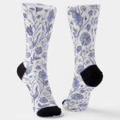 Chaussette Motif de fleurs (Angulaire)