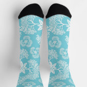 Chaussette Motif de fleurs (Haut)
