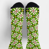 Chaussette Motif de fleurs esthétiques (Haut)