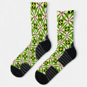 Chaussette Motif de fleurs esthétiques (Gauche)