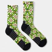 Chaussette Motif de fleurs esthétiques (Droite)