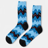 Chaussette Motif de flute rose (Gauche)