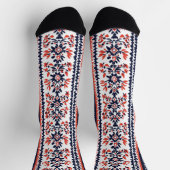 Chaussette Motif de folklore slave (Haut)
