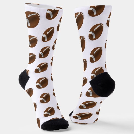 Chaussette Motif de football (Angulaire)