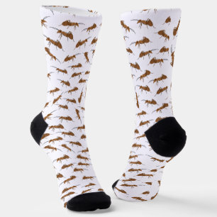 Chaussette Motif de fourmis mignonnes