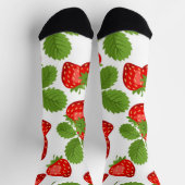 Chaussette Motif de fraises (Haut)
