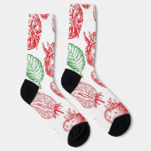 Chaussette Motif de fraises (Droite)