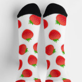 Chaussette Motif de fraises (Haut)