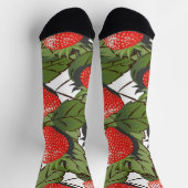 Chaussette Motif de fraises (Haut)