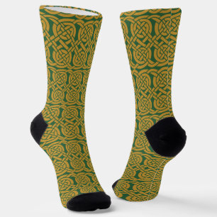 Chaussette Motif de frise de nœuds celtiques