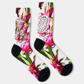Chaussette Motif de fruits dragons (Droite)