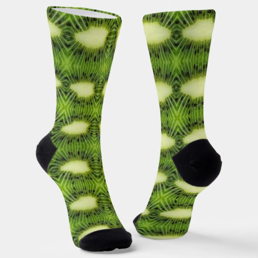 Chaussette Motif de fruits Kiwi (Angulaire)