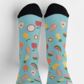 Chaussette Motif de fruits rustiques (Haut)
