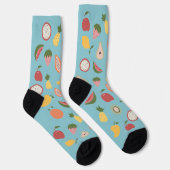 Chaussette Motif de fruits rustiques (Droite)