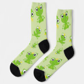 Chaussette Motif de grenouille, Grenouilles mignonnes, Grenou (Gauche)