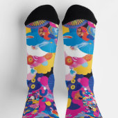 Chaussette Motif de Harajuku (Haut)