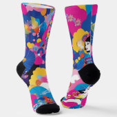 Chaussette Motif de Harajuku (Angulaire)