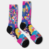 Chaussette Motif de Harajuku (Droite)