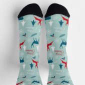 Chaussette Motif de la nouvelle année (Haut)